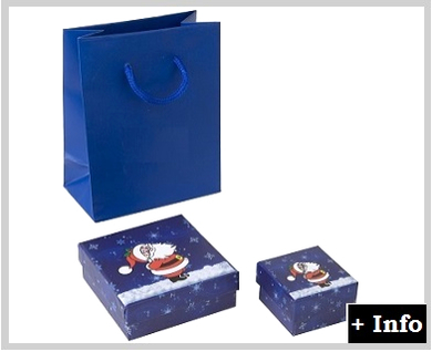 Caja de carton serie Santa Claus